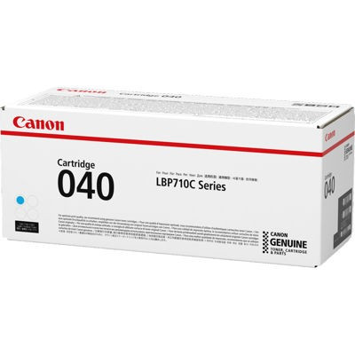 Canon CART040C Cyan Toner Cartridge Genuine for LBP712CX